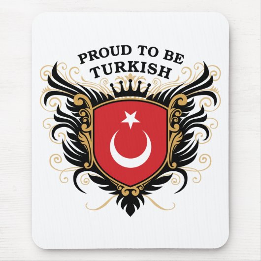 Stolz, türkisch zu sein mousepad (Vorne)
