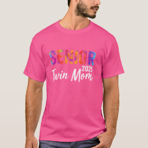 Stolz Twin Mama 2025 Senior 2025 Class of 20 T-Shirt