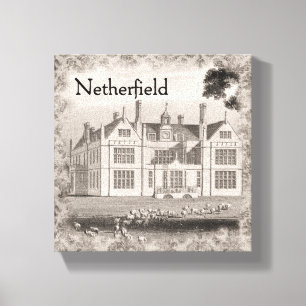 Stolz-u. des Vorurteil-#4 ursprüngliche Leinwanddruck