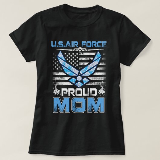 Stolz U.S. Army - ich bin eine Mama der Stolzflieg T-Shirt (Design vorne)