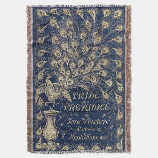 Stolz-u. Vorurteil-Antiken-Abdeckung gesponnener Decke (Vorderseite Vertikal)