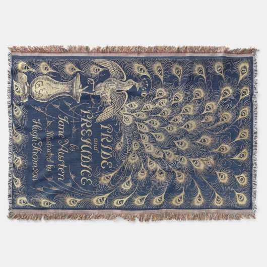 Stolz-u. Vorurteil-Antiken-Abdeckung gesponnener Decke (Vorderseite)