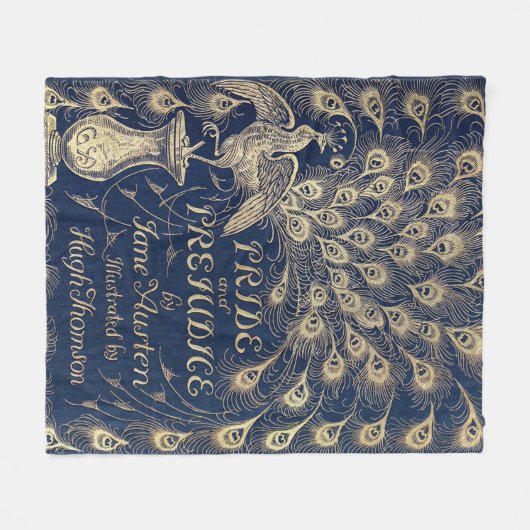 Stolz-u. Vorurteil-FleeceThrow 50" x 60" Fleecedecke (Vorderseite (Horizontal))