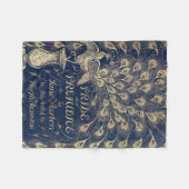 Stolz-u. Vorurteil-FleeceThrow Fleecedecke (Vorderseite (Horizontal))