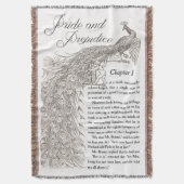 Stolz-u. Vorurteil-Wurf Decke (Vorderseite Vertikal)