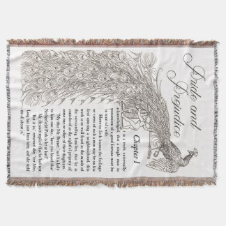 Stolz-u. Vorurteil-Wurf Decke