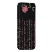 Stolz-u. Vorurteil-Zitat-Fall iPhone Hülle (Rückseite rechts)