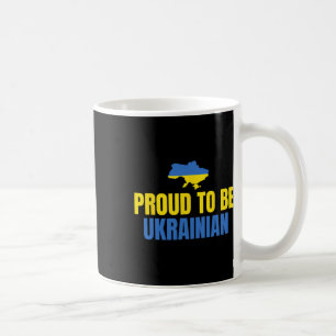 Stolz, Ukrainer zu sein, T-Shirt Ukraine-Flagge Kaffeetasse