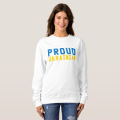 stolz Ukrainisch Sweatshirt (Vorne ganz)