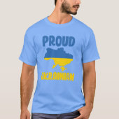 stolz Ukrainisch T-Shirt (Vorderseite)