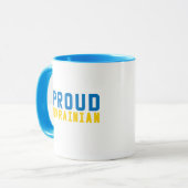 stolz Ukrainisch Tasse (Vorderseite Links)
