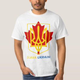 STOLZ, UKRAINISCHER KANADIAN ZU SEIN - SLAVA UKRAI T-Shirt
