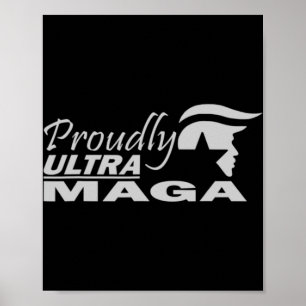 Stolz Ultra Maga Trump Anti Joe Biden Ultra Maga Poster