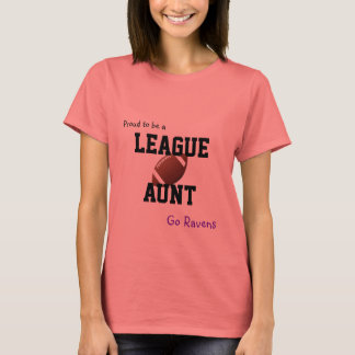 Stolz, um eine Lega Tante personalisierbar (Fußbal T-Shirt