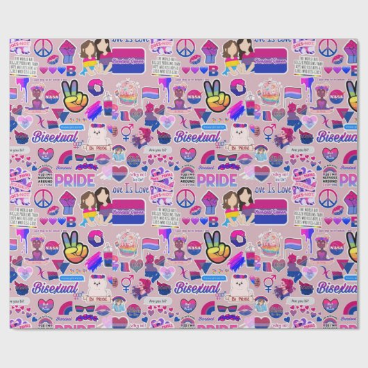 stolz ummantelt geschenkpapier (Flach)