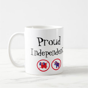 stolz unabhängig kaffeetasse