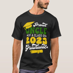 Stolz UNCLE einer Klasse von 2023 Graduate Retro G T-Shirt
