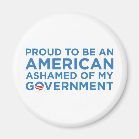 Stolz und amerikanisch magnet (Vorne)