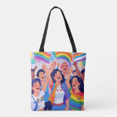 Stolz und Diversity Tasche (Rückseite)