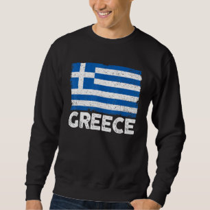 Stolz und Erbe Patriotische griechische Wurzeln Gr Sweatshirt
