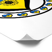 Stolz und glücklich, Ukrainer zu sein. Ich liebe d Poster (Ecke)