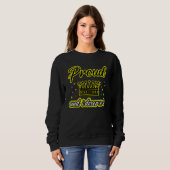 Stolz und ich verdienen es sweatshirt (Vorne ganz)