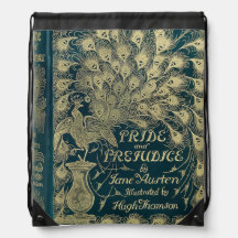 Stolz und Vorurteil Drawstring Bag