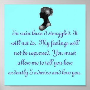 Stolz und Vorurteil, Herr Darcy Poster