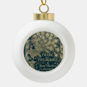 Stolz und Vorurteil Keramik Kugel-Ornament