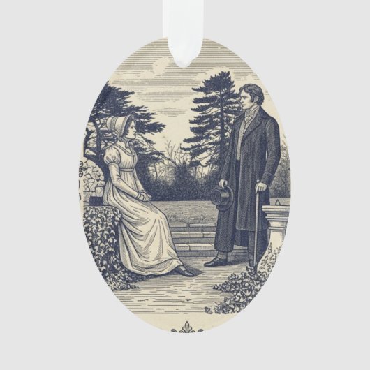 Stolz und Vorurteil Ornament (Vorderseite)