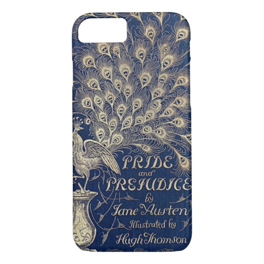 Stolz und Vorurteil-Pfau-Ausgaben-Bucheinband Case-Mate iPhone Hülle (Rückseite)