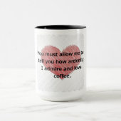 Stolz und Vorurteil Tasse (Zentrum)