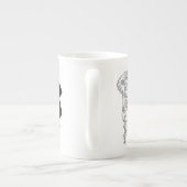 Stolz-und Vorurteil-Tasse Porzellantasse (Rückseite)