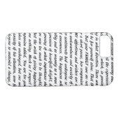 Stolz-und Vorurteil-Text Case-Mate iPhone Hülle (Rückseite (Horizontal))