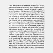 Stolz-und Vorurteil-Text Fleecedecke (Vorderseite)