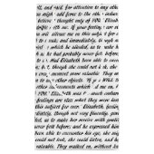 Stolz-und Vorurteil-Text Kleine Geschenktüte (Vorderseite)