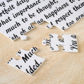 Stolz-und Vorurteil-Text Puzzle (Seite)