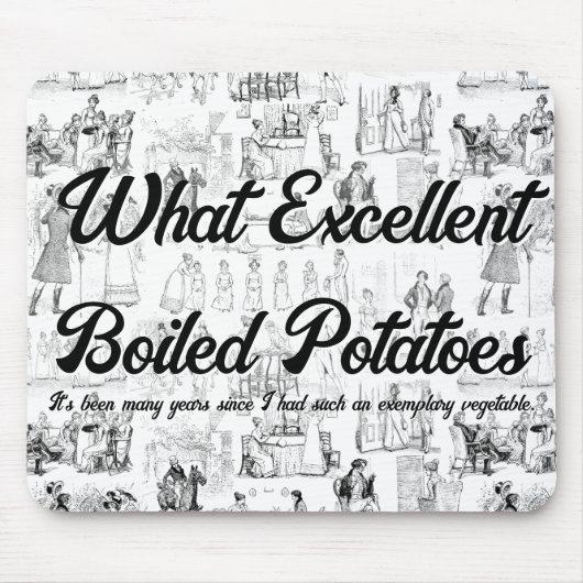 Stolz und Vorurteil, was ausgezeichnete gekochte P Mousepad (Vorne)