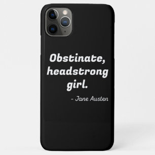 Stolz und Vorurteil Zitat II Case-Mate iPhone Hülle