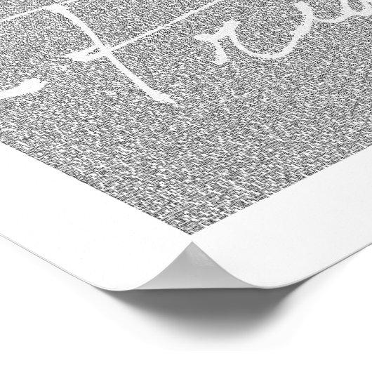 Stolz und Vorurteile 24x36 Volltext-Poster Poster (Ecke)