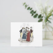 Stolz und Vorurteile - Ankunft des Netherfeld-Part Postkarte (Stehend Vorderseite)