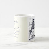 Stolz und Vorurteile Darcy's erster Vorschlag Kaffeetasse (Mittel)