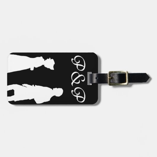 Stolz und Vorurteile Gepäckanhänger (Vorderseite horizontal)