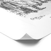 Stolz und Vorurteile Jane Austen Ladys Wall Art Poster (Ecke)