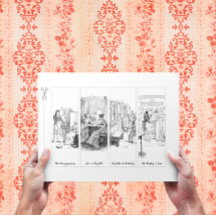 Stolz und Vorurteile Jane Austen Paper Lesezeichen