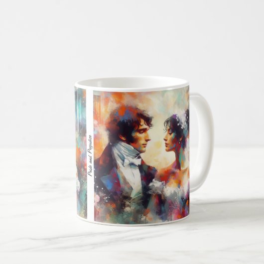 Stolz und Vorurteile Kaffeetasse (VorderseiteRechts)