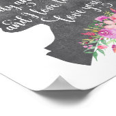 Stolz und Vorurteile Mr. Darcy Book Quote Print Poster (Ecke)