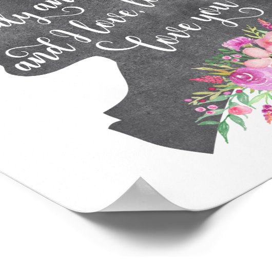 Stolz und Vorurteile Mr. Darcy Book Quote Print Poster (Ecke)