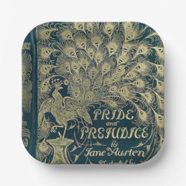 Stolz und Vorurteile Pappteller