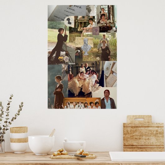 Stolz und Vorurteile Poster (Küche)